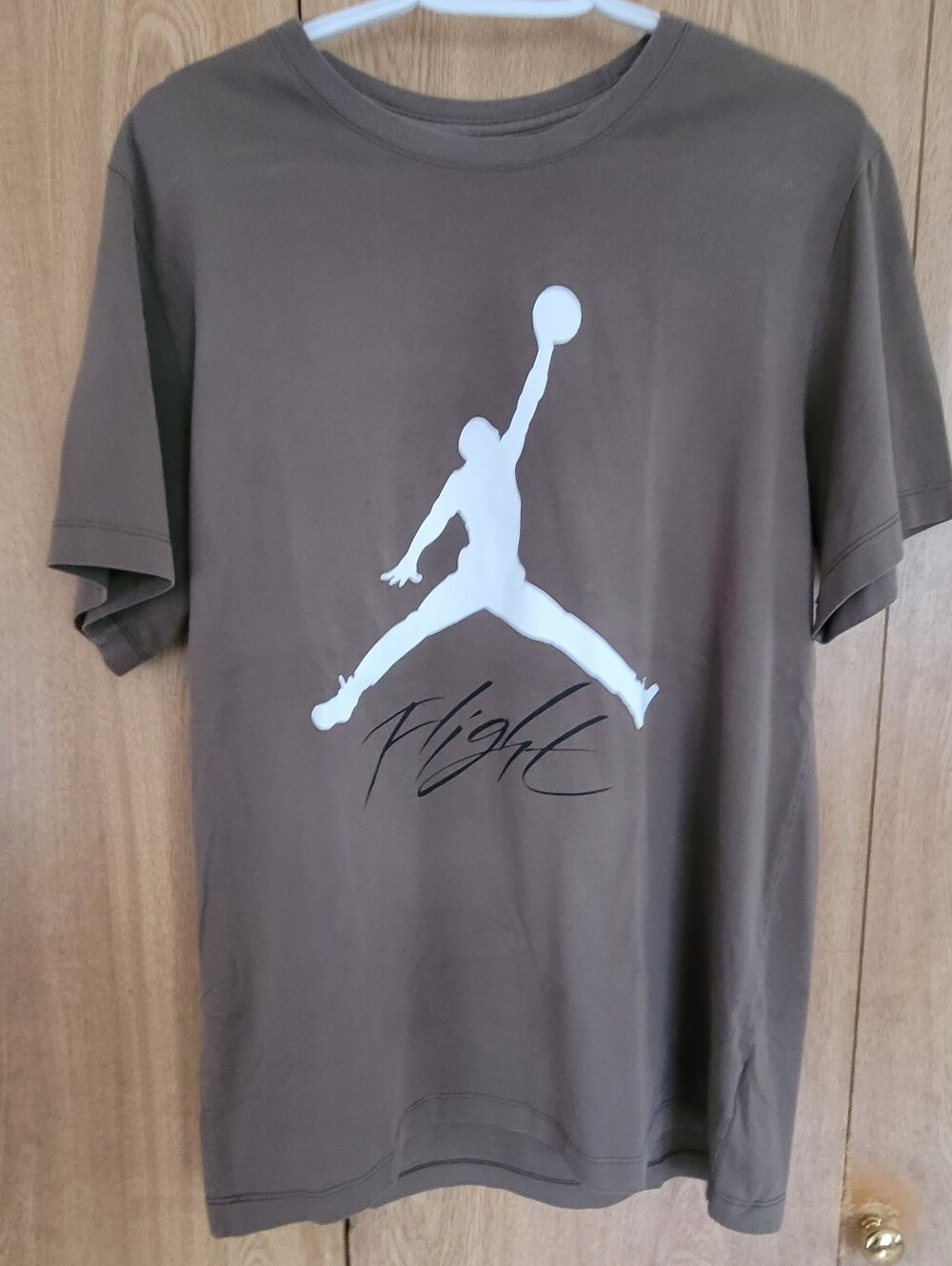 Jordan Khaki Green Men's Large T Shirt